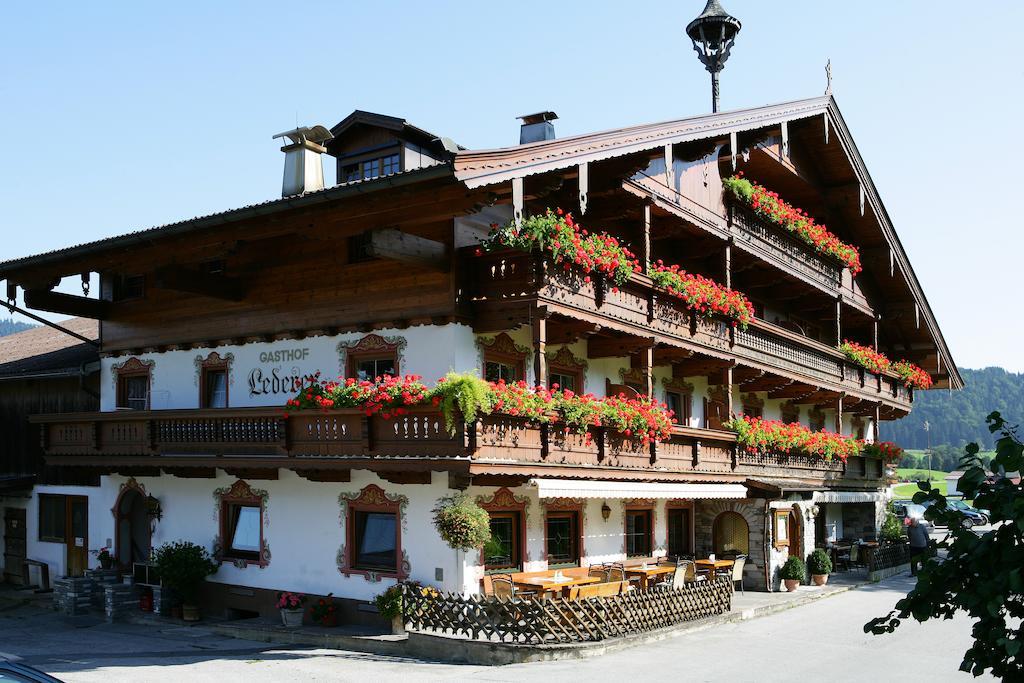 에브스 Landgasthof Ledererwirt 게스트하우스 외부 사진